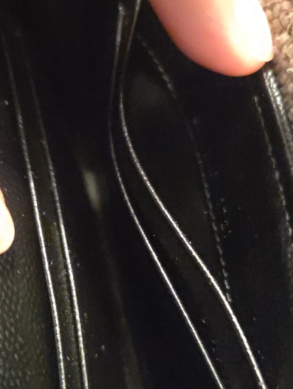 Saint Laurent Black Quilted Mini Wallet with Matte Logo - Picture 12 of 13